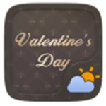 Logo of Valentine's Day GO Weather Widget Theme android Application 